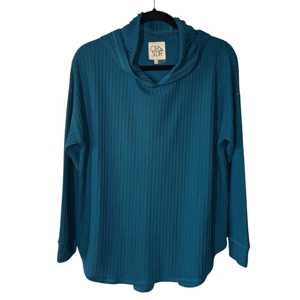 Chaser Waffle Knit Hooded Top Women's Medium